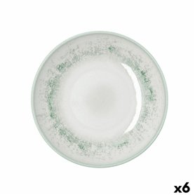 Assiette creuse Bidasoa Kai Hydrozero Blanc Céramique Ø 23 cm (6 Unités)