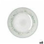 Assiette creuse Bidasoa Kai Hydrozero Blanc Céramique Ø 23 cm (6 Unités)