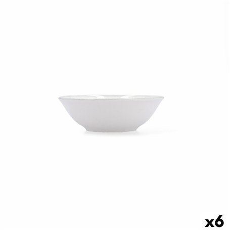 Bol pour Apéritifs Bidasoa Kai Hydrozero Blanc Céramique (6 Unités)