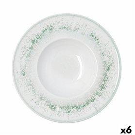 Assiette à pâtes Bidasoa Kai Hydrozero Blanc Céramique Ø 26 cm (6 Unités)
