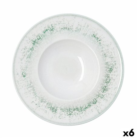 Assiette à pâtes Bidasoa Kai Hydrozero Blanc Céramique Ø 26 cm (6 Unités)
