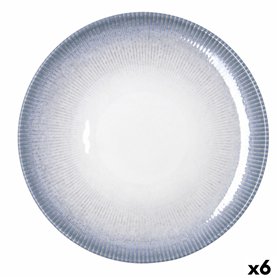 Plat pour pizza Bidasoa Lea Hydrozero Blanc Céramique Ø 30 cm (6 Unités)