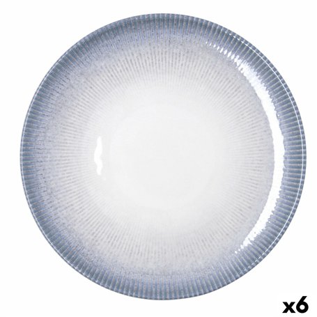 Plat pour pizza Bidasoa Lea Hydrozero Blanc Céramique Ø 30 cm (6 Unités)