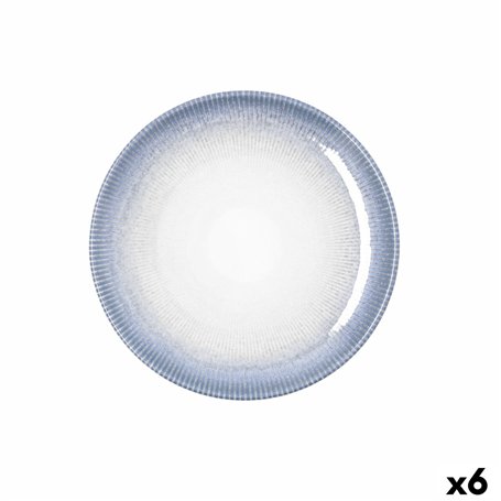 Assiette à dessert Bidasoa Lea Hydrozero Blanc Céramique Ø 21 cm (6 Unités)
