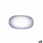 Plateau apéritif Bidasoa Lea Hydrozero Blanc 19 x 11 cm (6 Unités)