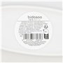 Plateau apéritif Bidasoa Lea Hydrozero Blanc 19 x 11 cm (6 Unités)