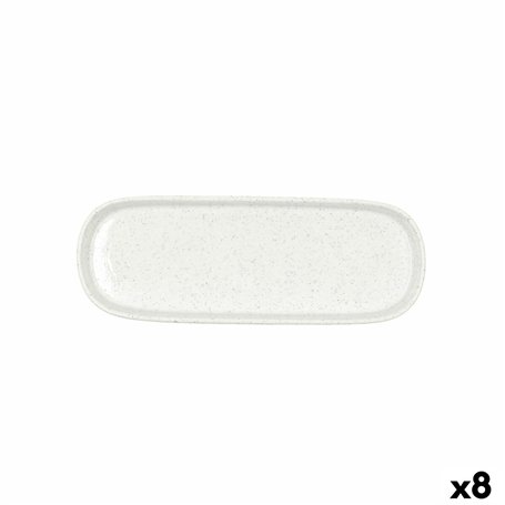 Plateau apéritif Bidasoa Elite Blanc 22 x 8 x 25 cm (8 Unités)