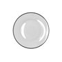 Assiette à dessert Bidasoa Glacial Filo Blanc Céramique Ø 19 cm (36 Unités)