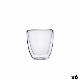 Verre Quid Serenia Transparent verre 200 ml Capuccino (6 Unités)