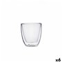 Verre Quid Serenia Transparent verre 200 ml Capuccino (6 Unités)