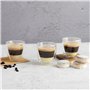 Verre Quid Serenia Transparent verre 200 ml Capuccino (6 Unités)