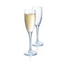 Coupe de champagne Luminarc Ara Transparent verre 160 ml (6 Unités)