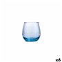 Verre Luminarc Maine Bleu verre 320 ml (6 Unités)