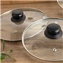 Couvercle pour marmite Quid Renova Transparent verre Ø 32 cm (6 Unités)