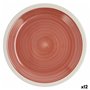 Assiette plate Quid Calypso Terre cuite Céramique Ø 27 cm (12 Unités)