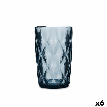 Verre Quid Maia Bleu verre 400 ml (6 Unités)