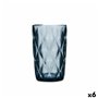 Verre Quid Maia Bleu verre 400 ml (6 Unités)