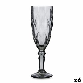 Coupe de champagne Quid Maia Bleu verre 165 ml (6 Unités)