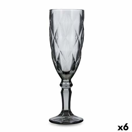 Coupe de champagne Quid Maia Bleu verre 165 ml (6 Unités)