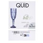 Coupe de champagne Quid Maia Bleu verre 165 ml (6 Unités)