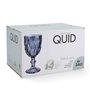 Verre Quid Maia Bleu verre 340 ml (6 Unités)