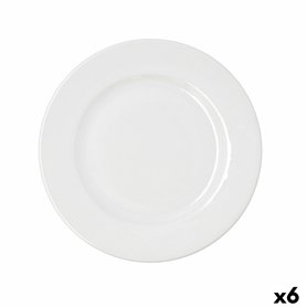 Assiette plate Bidasoa Serenity Hydrozero Blanc Céramique Ø 27 cm (6 Unités)