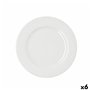 Assiette plate Bidasoa Serenity Hydrozero Blanc Céramique Ø 25 cm (6 Unités)