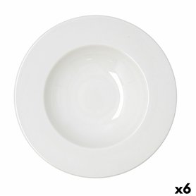 Assiette à pâtes Bidasoa Serenity Hydrozero Blanc Céramique Ø 30 cm (6 Unités)