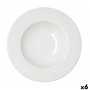 Assiette à pâtes Bidasoa Serenity Hydrozero Blanc Céramique Ø 30 cm (6 Unités)