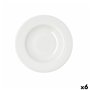 Assiette creuse Bidasoa Serenity Hydrozero Blanc Céramique Ø 23 cm (6 Unités)
