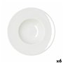 Assiette à pâtes Bidasoa Serenity Hydrozero Blanc Céramique Ø 26 cm (6 Unités)