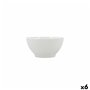 Bol pour Apéritifs Bidasoa Serenity Hydrozero Blanc Céramique (6 Unités)