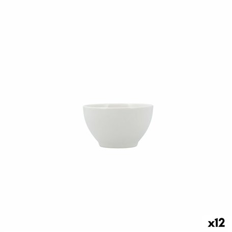 Bol pour Apéritifs Bidasoa Serenity Hydrozero Blanc Céramique (12 Unités)