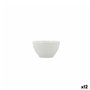 Bol pour Apéritifs Bidasoa Serenity Hydrozero Blanc Céramique (12 Unités)