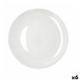 Assiette plate Bidasoa Harmony Hydrozero Blanc Céramique Ø 27 cm (6 Unités)