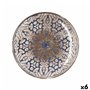 Assiette plate Bidasoa Deneb Hydrozero Marron Céramique Ø 27 cm (6 Unités)