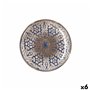 Assiette à dessert Bidasoa Deneb Hydrozero Marron Céramique Ø 21 cm (6 Unités)