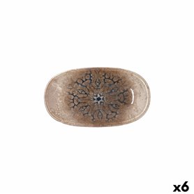 Plateau apéritif Bidasoa Deneb Hydrozero Marron 19 x 11 cm (6 Unités)