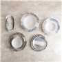 Assiette Bidasoa Polaris Hydrozero Beige Céramique Ø 15 cm Pain (6 Unités)