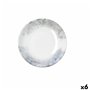 Assiette creuse Bidasoa Polaris Hydrozero Beige Céramique Ø 20 cm (6 Unités)