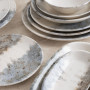 Assiette creuse Bidasoa Polaris Hydrozero Beige Céramique Ø 23 cm (6 Unités)