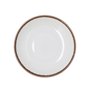 Assiette creuse Bidasoa Orion Hydrozero Blanc Céramique Ø 23 cm (6 Unités)