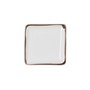 Plateau apéritif Bidasoa Orion Hydrozero Blanc 15 x 15 cm (6 Unités)