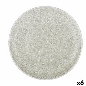 Plat pour pizza Bidasoa Element Hydrozero Beige Céramique Ø 30 cm (6 Unités)