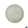 Assiette creuse Bidasoa Element Hydrozero Beige Céramique Ø 23 cm (6 Unités)
