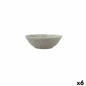 Bol pour Apéritifs Bidasoa Element Hydrozero Beige Céramique (6 Unités)
