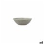 Bol pour Apéritifs Bidasoa Element Hydrozero Beige Céramique (6 Unités)