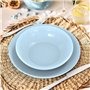 Assiette creuse Luminarc Apy Paradise Bleu verre Ø 20 cm (24 Unités)