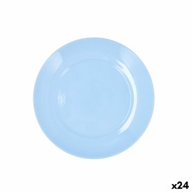 Assiette à dessert Luminarc Apy Paradise Bleu verre Ø 18 cm (24 Unités)
