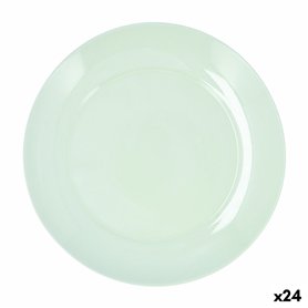 Assiette plate Luminarc Apy Paradise Verde Vert verre Ø 25 cm (24 Unités)